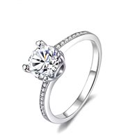 Ringe Gaurosa Dame Fantasy in Silber Moissanite MSR-037 - MSR-037_15